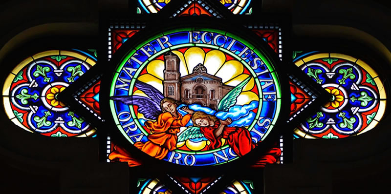 Quatrefoil: Mater Ecclesia